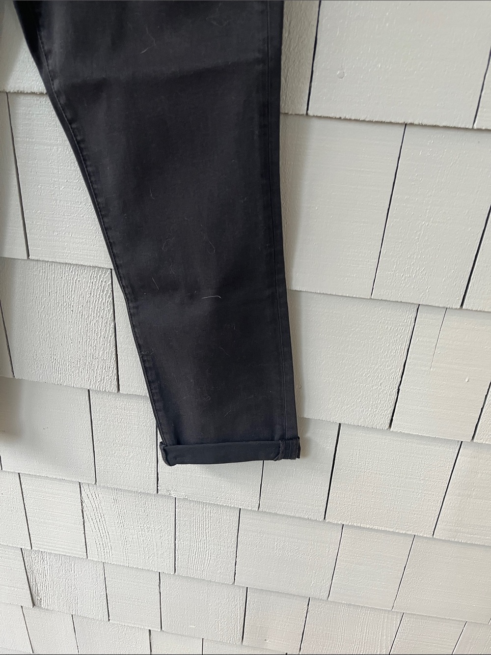 NYDJ Black Cropped Straight-Leg Jeans 12 NWT - Picture 4 of 6